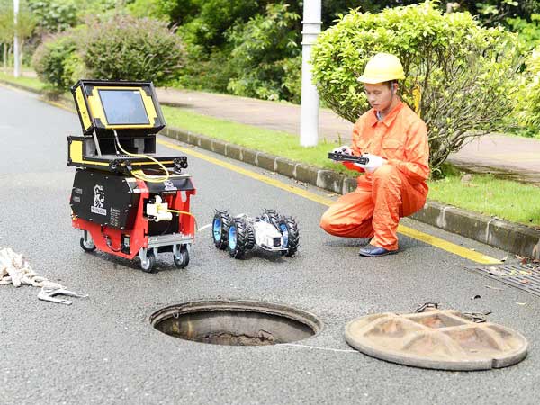 镇平管道机器人检测